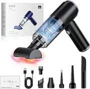 (Amazon.co.jp Exclusive) Handy Vacuum Cleaner, Cordless Vacuum Cleaner, For Cars and Households, 18,000 PA Strong Suction, 4 in 1 Electric Air Pump Function, Type-C Charging, Wet and Dry Use, Low
