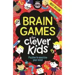 BRAIN GAMES FOR CLEVER KIDS/GARETH MOORE【禮筑外文書店】