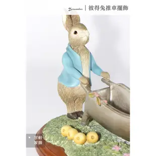 【現貨】Peter Rabbit 彼得兔推車擺飾 波麗娃娃 工藝品｜居家庭院裝飾 品牌收藏 。宇軒家居生活館。