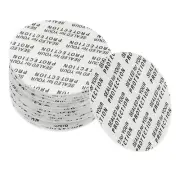 100Pcs Foam Lid Liners, Pressure Sensitive Liners for Sealing, 33mm