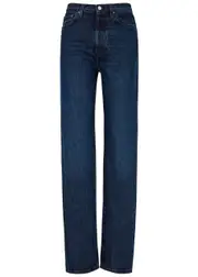 Totême Classic Cut Straight-leg Jeans - Dark Blue - 28 (W28 / UK10 / S) 28 (W28 / UK10 / S)