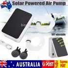 Solar Powered Day/Night Oxygenator Air Pump Fish Tank Pond Pool Oxygen Aerator