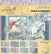Make A Splash - Graphic 45 8x8 Paper Pad 24/pk Mixed Media Scrapbook Mermaid