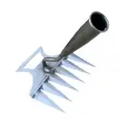 Gardening Hoe Weeding Rake Long Handle Weed Removal Garden Tool for Backyard