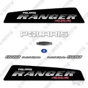 Fits Polaris Ranger 800 4X4 EFI Decal Kit Utility Vehicle - 2012 CUSTOM BLACK!
