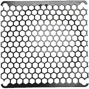 Coolerguys 92mm Honeycomb Black Metal Grill