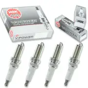 4pcs 11-13 Yamaha LF250 NGK V-Power Spark Plugs 3.3L V6 250 HP Kit Set Engin cq