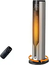 1900W Tower Space Heater ，23.6"Space Heater with Adjustable Thermostat, 3 Mode, 12H Timer, PTC Ceramic Rapid Heat for Office Home (AU plug)