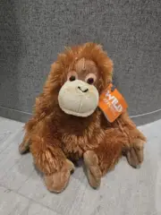 Wild Republic ORANGUTAN Female Monkey 8" Plush Soft Toy Animal BNWT