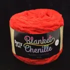Blanket Chenille - Blanket Polyester Wool 80m - 100g - Solid Red