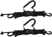 2PCS Swim Tether with Spring Coiled Lanyard Dive Gear Accessories with Quick Release Buckle Coil Lanyard Easy to Use Diving Accessories for Cameras and Dive Lights