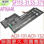 ACER AP16A4K 電池(原裝)-宏碁 S5-371 SWIFT 1 SF113-31 ASPIRE ONE 11 AO1-131 AO1-132 3ICP468111 KT00304003