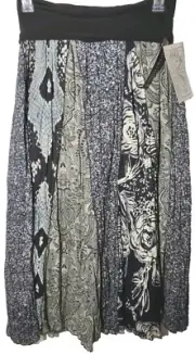 Notations Peasant Striped SKIRT Small Boho Festival