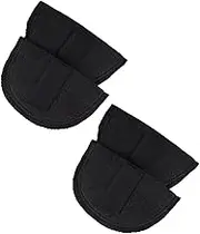 SHINEOFI 2Pairs Woman Shoulder Pads Thick Clothes Enhancer for Low Shoulders Comfortable Sponge Support for Shirts and Sweaters