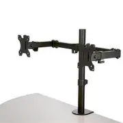 StarTech Desk Mount Dual Monitor Arm, Desk Clamp/Grommet, 32" Display - ARMDUAL2
