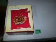 Hallmark Keepsake Ornament Noah’s Ark 2004 Features Movement