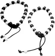 [unbrand] Satisfactory Nation Baby Bracelet Nazariya For Boys And Girls To Protect From Evil Eye Black And White Bracelet, Plastic