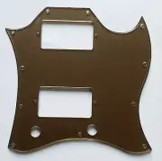 For Fit US Gibson SG Standard Style Full Face Guitar Pickguard Acrylic Gold