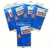 1991 Mattel Where's Waldo Adventure Cards 5 SEALED PACKS