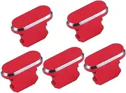 AUTSUPPL 1 Set Charging Port Plugs Max Durable Dustproof USB Stoppers Pet Material for Long Term Use Keeps Ports Safe and Clean