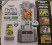 Ninja TWISTi, HIGH-SPEED Blender DUO 3 Auto-iQ Programs, 34 oz. SS150 NEW