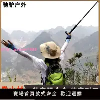 在飛比找樂天市場購物網優惠-戶外登山杖彎柄手杖登山徒步爬山杖多功能鋁合金伸縮登山棒