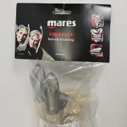 Set of 2 Mares Ergo Flex Snorkel Blue Scuba corrugated hose