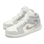 Nike Air Jordan 1 Mid SE AJ1 Neutral Grey Smoke Grey Men Casual Shoes FQ7720-002