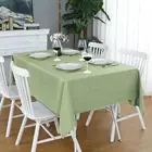 FOLINS&HOME Sage Green Square Tablecloth - 54 54" x (Square),