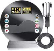 TV Antenna Indoor-680+ Miles Range Amplified Digital Antenna