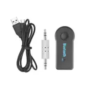 Wireless Bluetooth 5.0 Transceiver Adapter 3.5Mm Car Music Audio Aux A2DP Headse