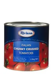 Riviana Foods Chunky Crushed Tomatoes 2.5kg x 1