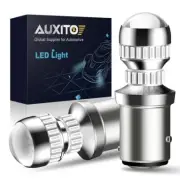 AUXITO 1157 2057 RED LED Signal Turn Brake Tail Light Bulbs ERROR FREE BAY15D F (for: Renault)