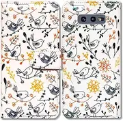 Bfun Packing Galaxy S10e Case,Bcov Cute Birds Wallet Leather Cover Case for Samsung Galaxy S10e