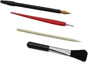Scratch Art Tools, 4 Pcs Painting Drawing Arts Tools Set for Art Painting Papers Sheets Boards