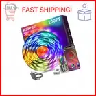 KSIPZE 100ft Led Strip Lights RGB Music Sync Color Changing,Bluetooth Led Lights
