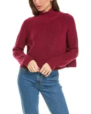 EILEEN FISHER Turtleneck Wool Sweater