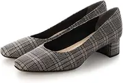 Riz raffinee(リズ ラフィーネ) Liz Rafine RRRG43285BLP225 Women's Pumps, Black Pea, 8.9 inches (22.5 cm), Black Pee, 22.5 cm
