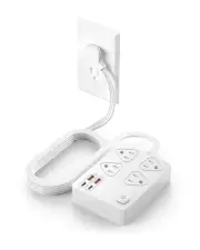 VPSUN Power Strip Surge Protector with 20W USB C Ports,6Ft Flat Plug Extensio...