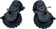 Vacuum Cleaner Accessories. Vacuum Cleaner Left and Right Wheels. Compatible for DEEBOT N8/ N8 Pro/ T8/ T9/ OZMO 950/920,Walking Wheel Parts(Black L and R)