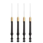 Wooden Handle Crochet Hook Needle Beginner Knitting Tool for Crochet Thread/Bead