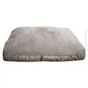 Pet One Ultra Plush Dog Cat bed Rectangular 75Wx50Dx10cmH Grey