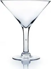 WGV Martini Glass Vase, Open 9", Height 10.25", Base 5", (Multiple Sizes Choices) Clear Wine Fruit Planter Floral Container, Wedding Centerpieces, Event Home Decor, 1 Piece (VMG0910)