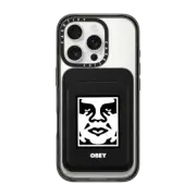 Snappy MagSafe Wallet Snappy™ BioVeg Wallet MagSafe Compatible OBEY Icon Face Snappy Leather Wallet