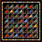ARABIAN NIGHTS - 104.25" x 104.25" - Quilt-Addicts Pre-cut Patchwork Quilt Kit