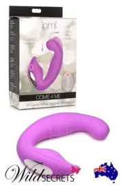 NEW Inmi Come 4 Me 4.6 inch Come Hither Remote Controlled G Spot Vibrator
