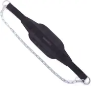 Weighted Dip Belt Chin Up Belt with Chain Muscle Training Pull Up Belt Waist-AU