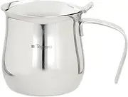 1 Cup Small Coffee Maker with Removable Paper Filter - Everyday Coffee Pot Easy Clean Aluminium 10cl
