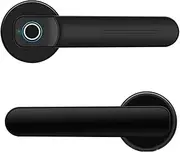 Smart Lock, Smart Home Door Lock Keyless Entry Safely Home Biometric Fingerprint Lock Electric Handle Door Lock,for Bedroom Hotel Office Apartment FANDIAO