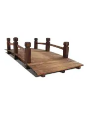 [Gardeon] Wooden Rustic Bridge Decoration